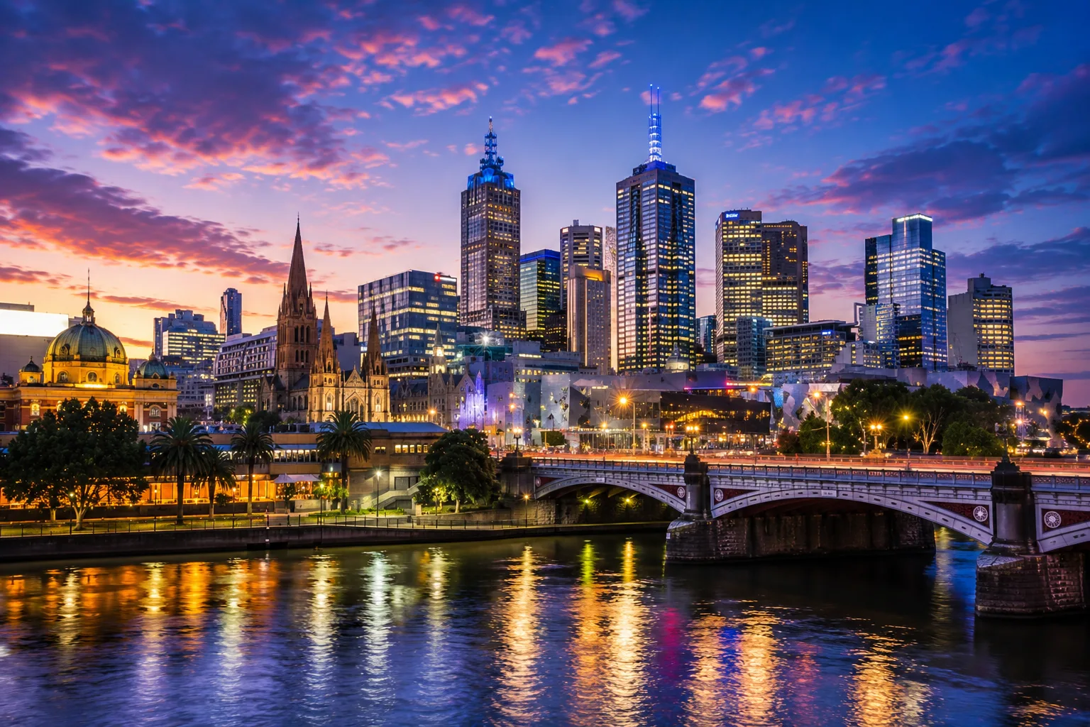 Melbourne skyline